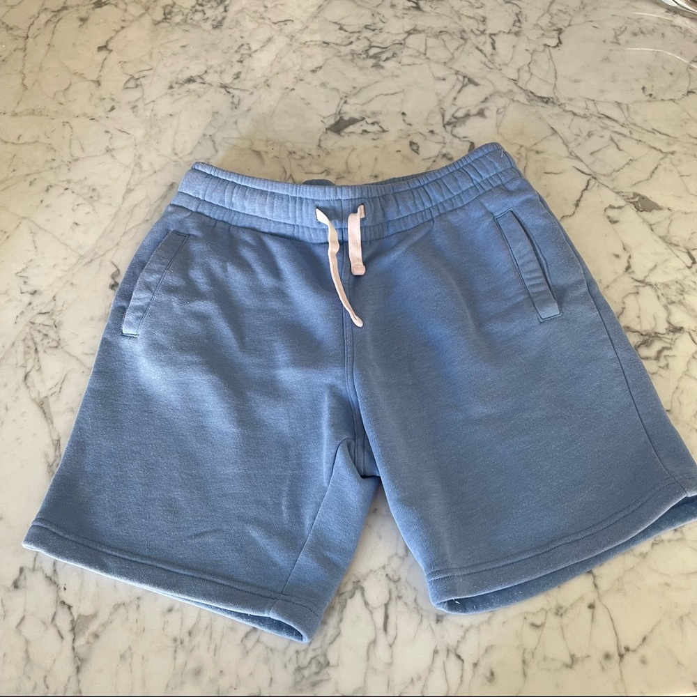 Baby Blue Sweat Shorts
